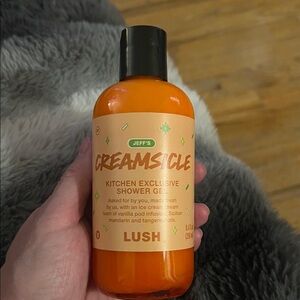 Lush Creamsicle Kitchen Exclusive Shower Gel - 8.4 oz BRAND NEW SOLD OUT